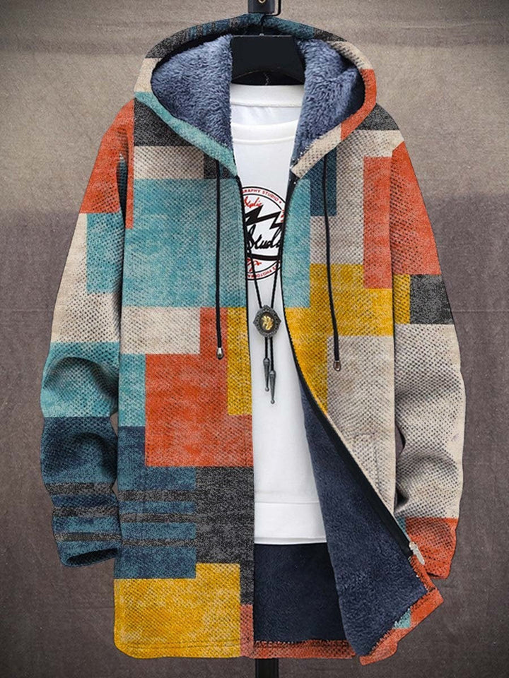 Naomi - Luxurious, artistically inspired zip-up hoodie